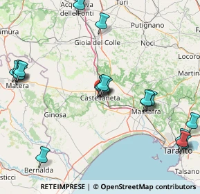 Mappa Via Principe di Napoli, 74011 Castellaneta TA, Italia (21.687)