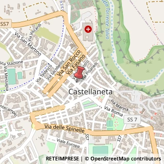 Mappa Via Roma, 68, 74011 Castellaneta, Taranto (Puglia)
