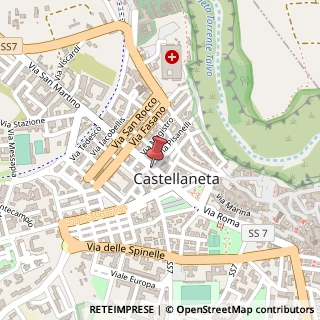 Mappa Via G. Garibaldi, 51, 74011 Castellaneta, Taranto (Puglia)