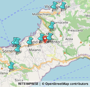 Mappa 80063 Piano di Sorrento NA, Italia (2.46636)