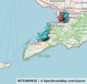 Mappa 80063 Piano di Sorrento NA, Italia (6.37563)