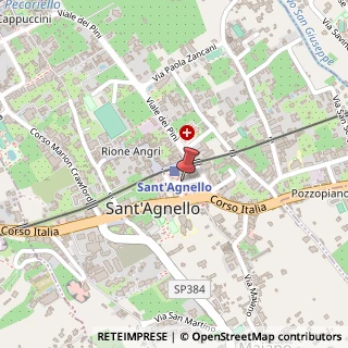 Mappa Via Don Minzoni, 80065 Sant'Agnello NA, Italia, 80065 Sant'Agnello, Napoli (Campania)