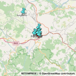 Mappa Via della Chimica, 85100 Potenza PZ, Italia (2.54091)