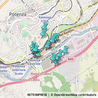 Mappa Via della Chimica, 85100 Potenza PZ, Italia (0.3205)