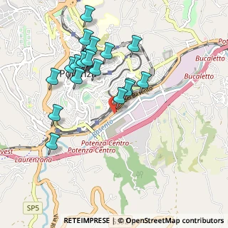 Mappa Via della Chimica, 85100 Potenza PZ, Italia (1.0325)