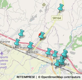 Mappa Via delle Industria, 84092 Bellizzi SA, Italia (2.50417)