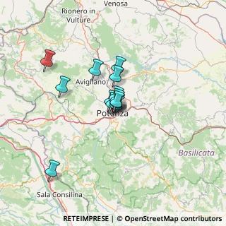 Mappa Piazza Duca della Verdura, 85100 Potenza PZ, Italia (8.78692)