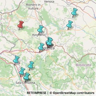 Mappa Piazza Duca della Verdura, 85100 Potenza PZ, Italia (18.90615)