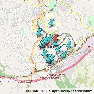 Mappa Piazza Duca della Verdura, 85100 Potenza PZ, Italia (0.575)