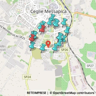 Mappa Via Emilio Notte, 72013 Ceglie Messapica BR, Italia (0.404)