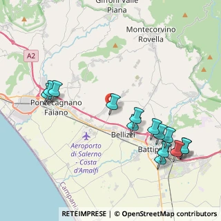 Mappa Via Monte Bianco, 84090 Montecorvino Pugliano SA, Italia (4.99286)