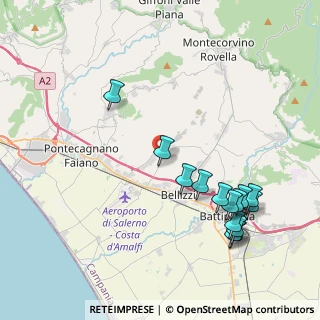 Mappa Via Monte Bianco, 84090 Montecorvino Pugliano SA, Italia (4.90643)