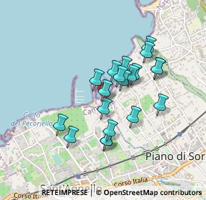 Mappa Via Marina di Cassano, 80063 Piano di Sorrento NA, Italia (0.3865)