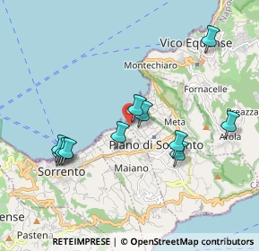 Mappa Via Marina di Cassano, 80063 Piano di Sorrento NA, Italia (2.01636)