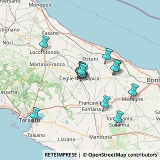Mappa Via ceglie-francavilla km 0.500 zona industriale, 72013 Ceglie Messapica BR, Italia (12.40071)