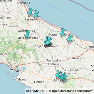 Mappa Via Francavilla km 0.500, 72013 Ceglie Messapica BR, Italia (15.83667)