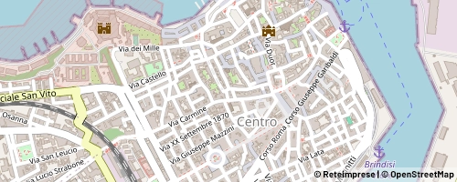 Mappa Brindisi
