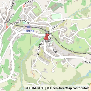 Mappa Via Antonio Gramsci, 6, 85055 Picerno, Potenza (Basilicata)