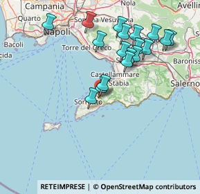 Mappa Vico S. Cataldo, 80062 Meta NA, Italia (16.29444)