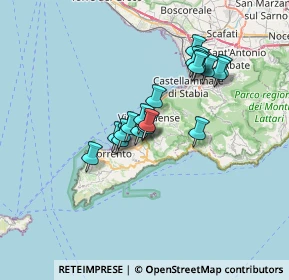 Mappa Vico S. Cataldo, 80062 Meta NA, Italia (5.66158)
