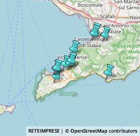 Mappa Vico S. Cataldo, 80062 Meta NA, Italia (5.05455)