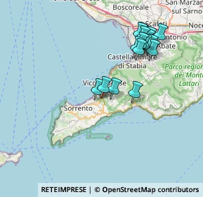 Mappa Vico S. Cataldo, 80062 Meta NA, Italia (8.0925)