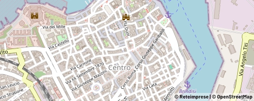 Mappa Brindisi