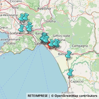 Mappa Via Roberto Wenner, 84121 Salerno SA, Italia (13.32563)