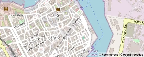 Mappa Brindisi