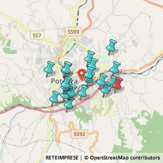 Mappa Via Cirillo Domenico, 85100 Potenza PZ, Italia (1.366)