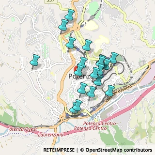 Mappa Via Pretoria, 85010 Potenza PZ, Italia (0.823)