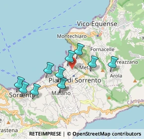 Mappa Traversa Seconda Bagnulo, 80063 Piano di Sorrento NA, Italia (1.80636)