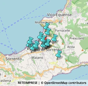 Mappa Traversa Seconda Bagnulo, 80063 Piano di Sorrento NA, Italia (0.9675)