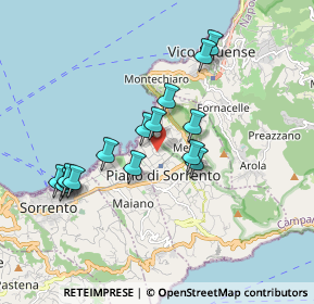 Mappa Traversa Seconda Bagnulo, 80063 Piano di Sorrento NA, Italia (1.782)