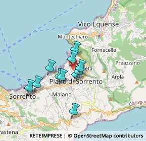 Mappa Traversa Seconda Bagnulo, 80063 Piano di Sorrento NA, Italia (1.49)