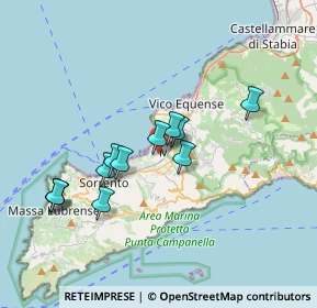 Mappa Traversa Seconda Bagnulo, 80063 Piano di Sorrento NA, Italia (3.46)