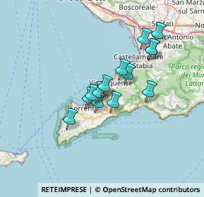 Mappa Traversa Seconda Bagnulo, 80063 Piano di Sorrento NA, Italia (5.605)