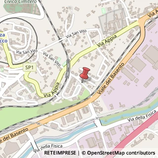 Mappa Via Ponte Nove Luci, 18A, 85100 Potenza, Potenza (Basilicata)