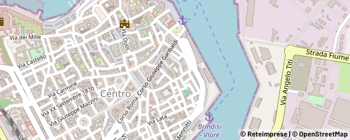 Mappa Brindisi