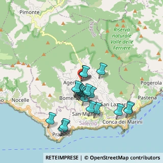 Mappa SS per Agerola, 80051 Agerola NA, Italia (1.8475)
