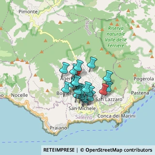 Mappa SS per Agerola, 80051 Agerola NA, Italia (1.2815)