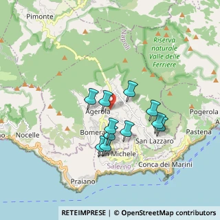 Mappa SS per Agerola, 80051 Agerola NA, Italia (1.50818)