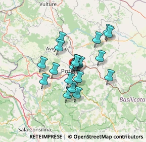 Mappa 85010 Potenza PZ, Italia (10.531)