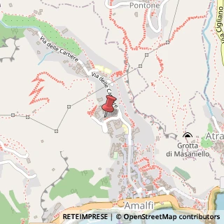 Mappa Via Casamare, 1, 84011 Amalfi, Salerno (Campania)