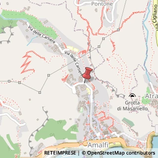 Mappa Via Cardinal Marino del Giudice, 7, 84011 Amalfi, Salerno (Campania)