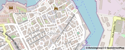 Mappa Brindisi