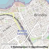 Mapa Brindisi