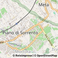 Map Piano di Sorrento