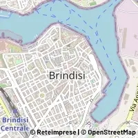 Mapa Brindisi