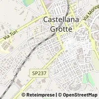 Karte Castellana Grotte